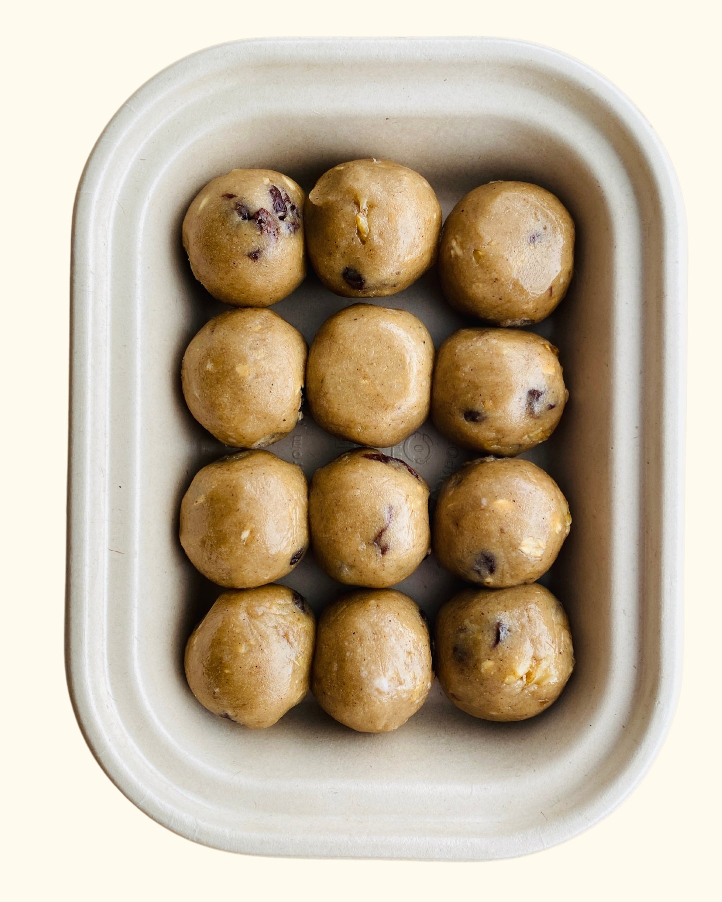 Oatmeal Raisin Cookie Bliss Ball Box
