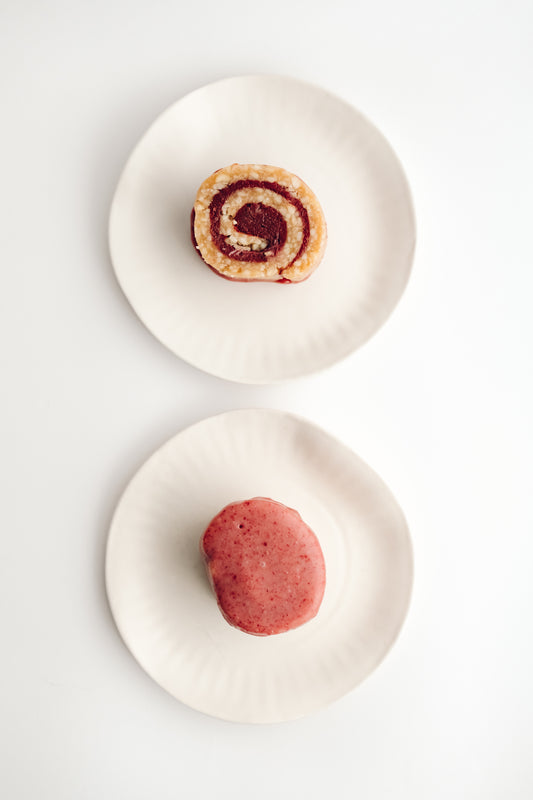 Raspberry Buns (Pack of 6)